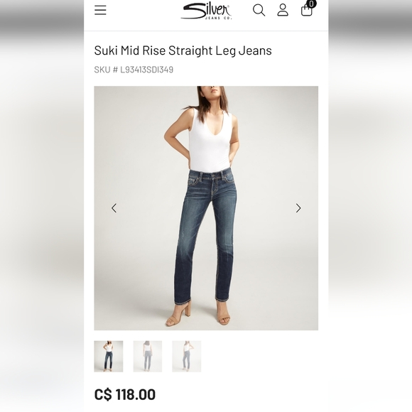 Sliver women's jeans - Picture 1 of 3